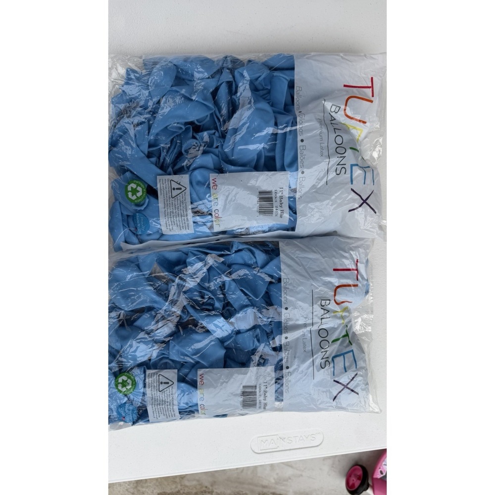 Variety of Blue Balloons Birthday Party Decorations